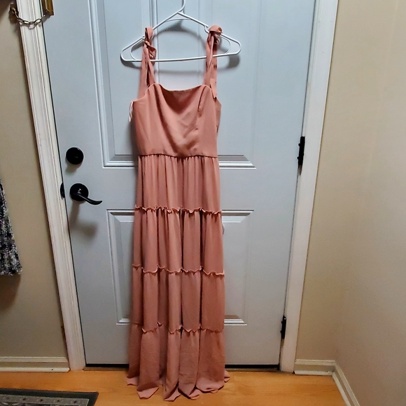 Dress the Population Blush Maxi Dress - Picture 6 of 6